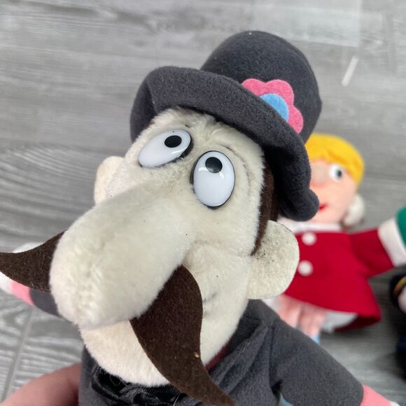 1999 Stuffins Frosty the Snowman Beanies Karen Proffessor Hinkle Traffic Cop CVS - Picture 4 of 12